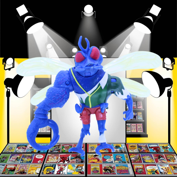 TMNT Mutant Mayhem Superfly Actionfigur (2022) | Playmates Sammlerstück | hoppla-stuff.de